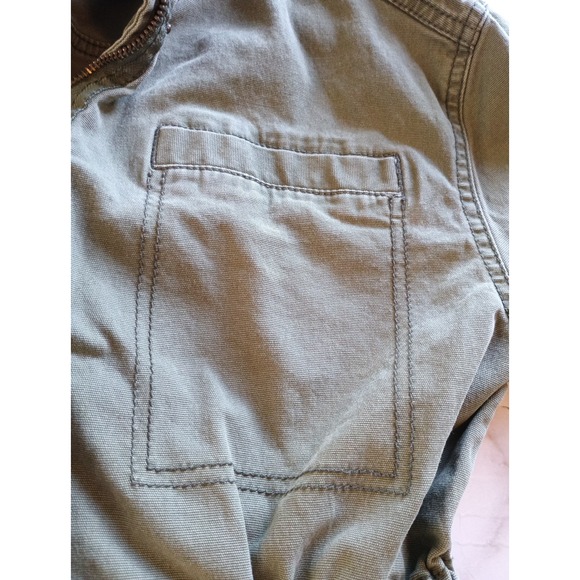Old Navy Women's Green Cargo Jacket Military Style Size XS Lightweight Utility - Picture 6 of 16